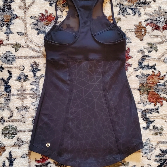 Lululemon Pedal Pace Tank - Dream Catcher Embossed Black - Picture 7 of 10